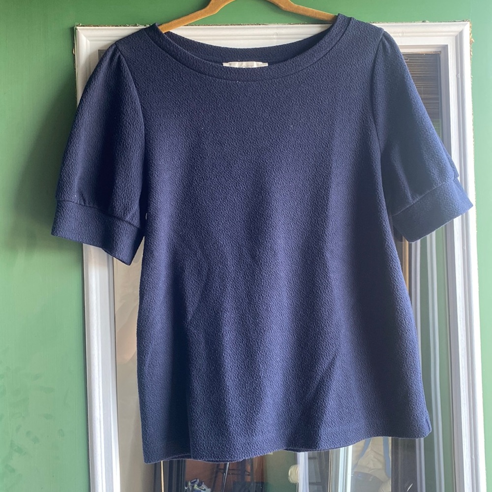 Navy Blue Loft Top